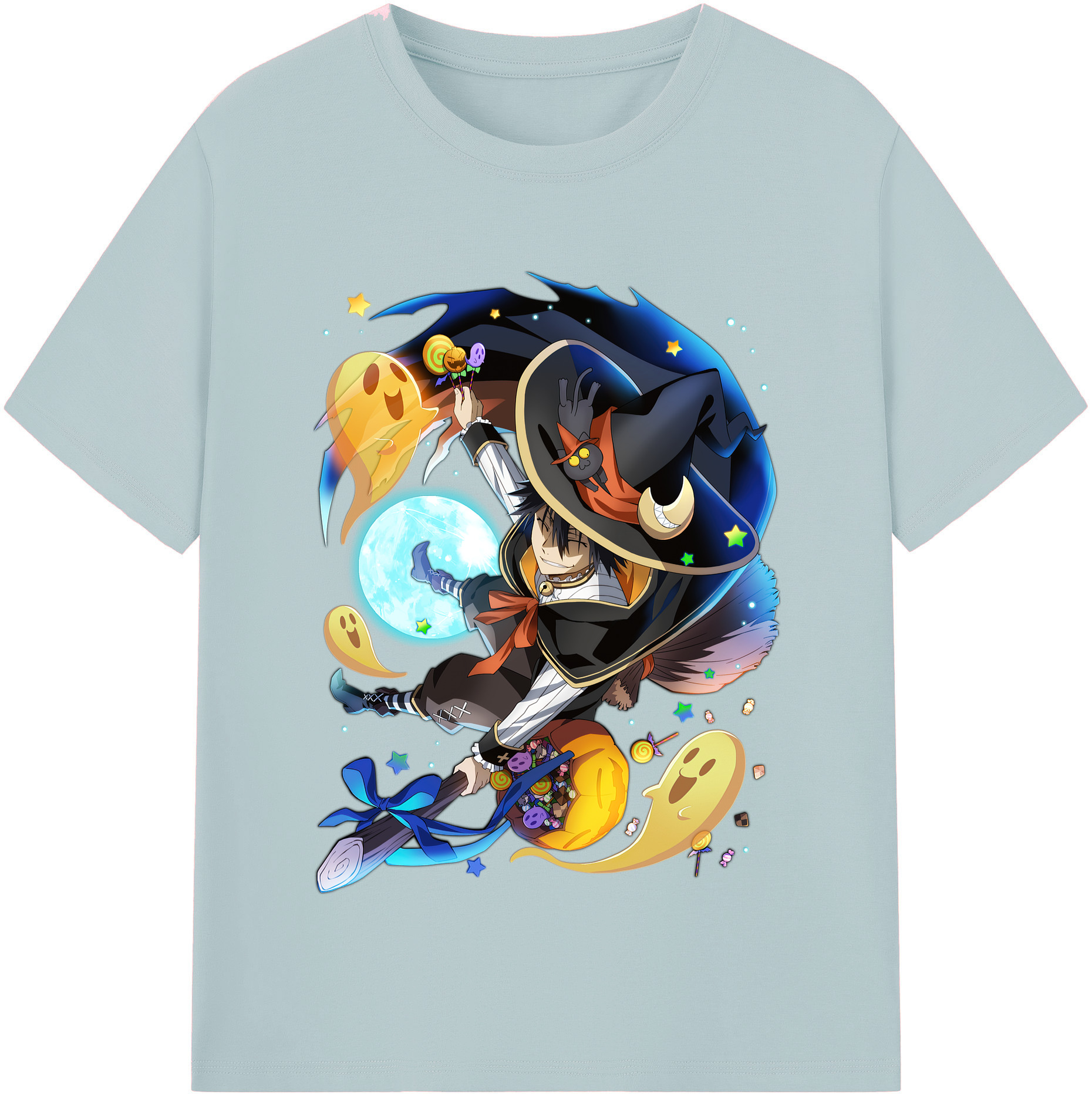 （画像用） 文豪ストレイドッグス Bungo Stray Dogs 綿100％半袖Tシャツ（フロントプリント）